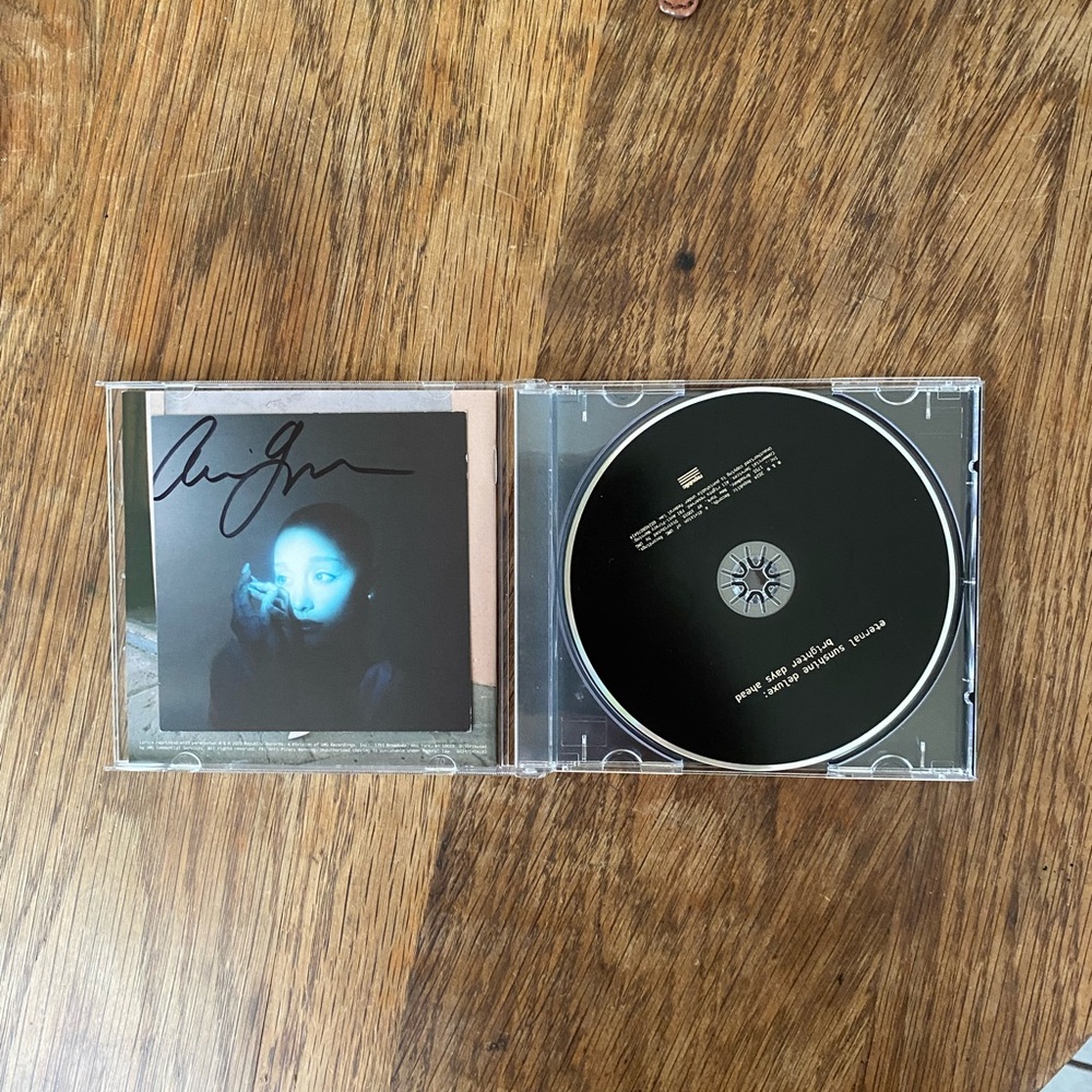 Ariana Grande Autographed CD